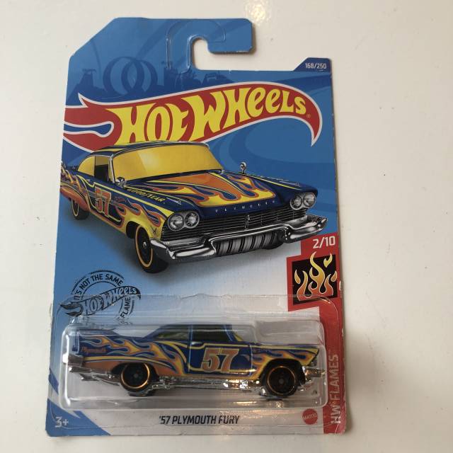HW 57 Plymouth Fury HW Flames No 168