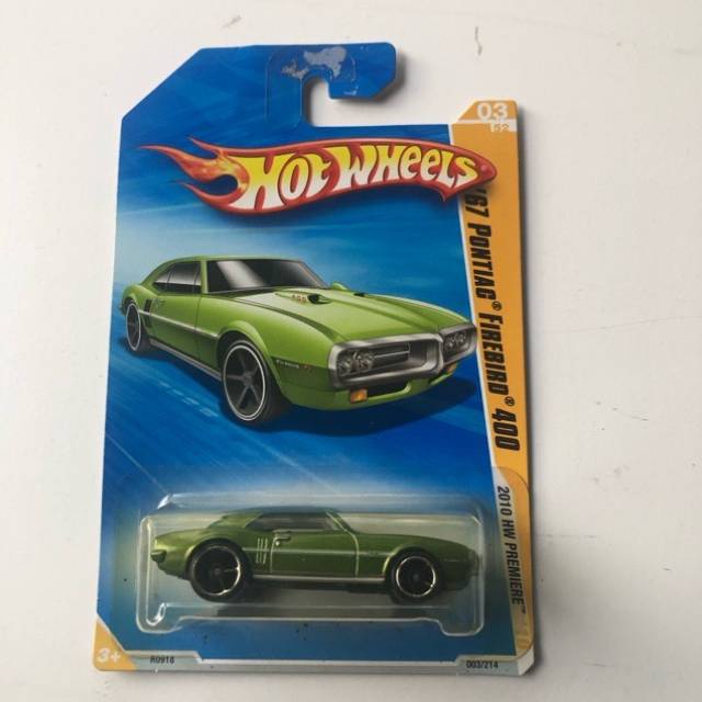 HW 67 Pontiac Firebird 400 2010 HW Premiere...