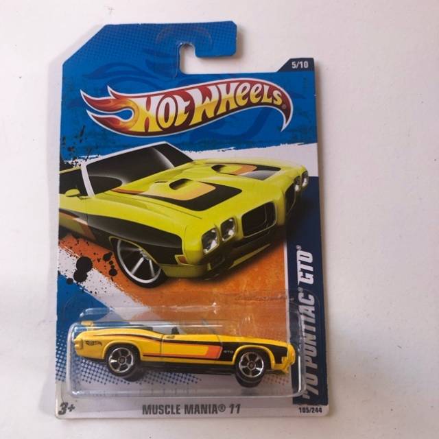 HW 70 Pontiac GTO Muscle Mania 11 No 105