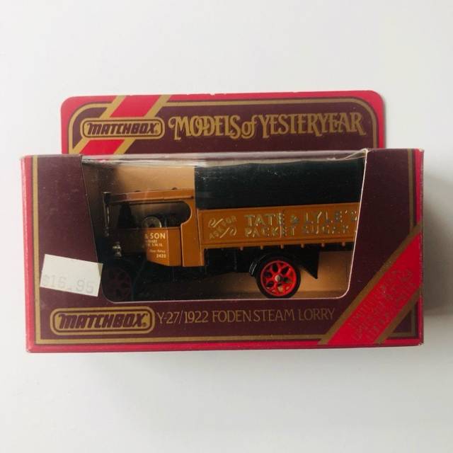 MB Models of Yesteryear 1922 Foden Steam Lor...