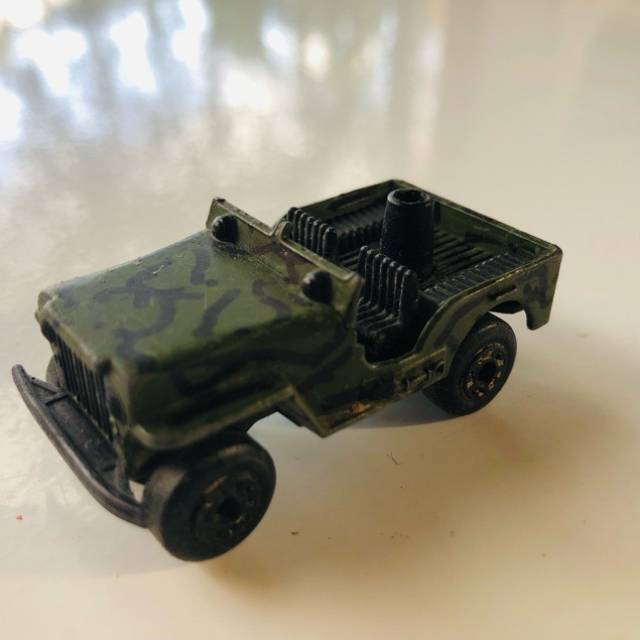 MB Superfast Jeep 1976 No 58 Army