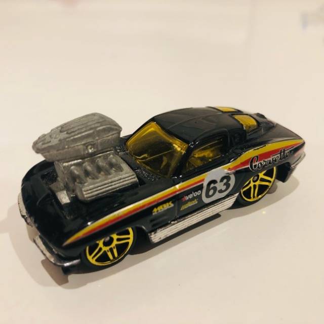 HL ‘63 Corvette Tooned Black Hot Rod 2004...