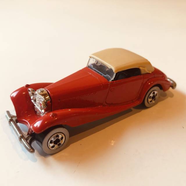HL Mercedes 540K 1982 Red Tan Top Malaysia W...