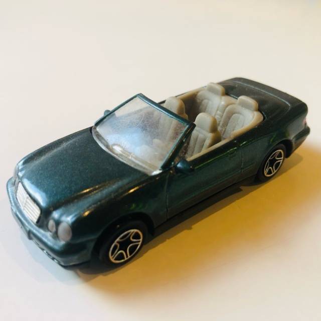 MB Mercedes- Benz CLK Green Convertible 1999