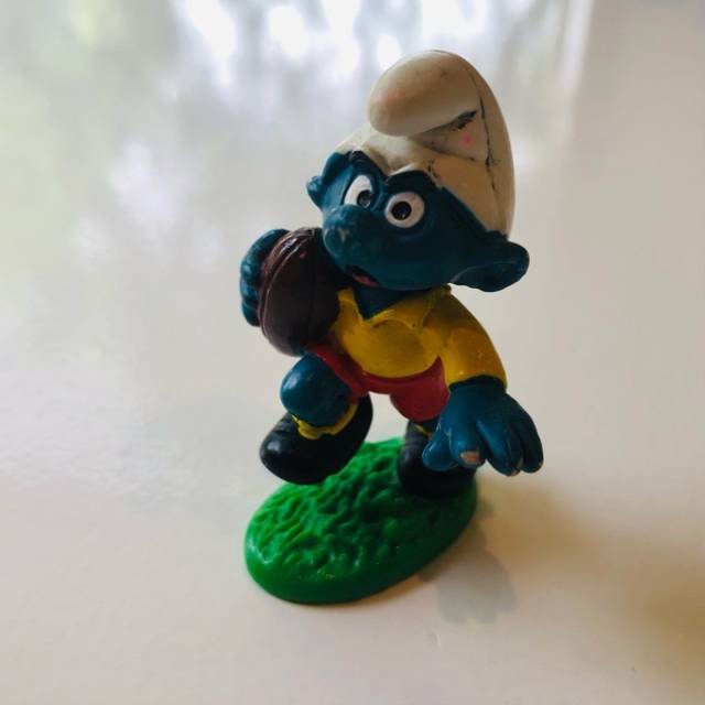 Rugby Smurf SCHLEIGH 1980 Hong Kong