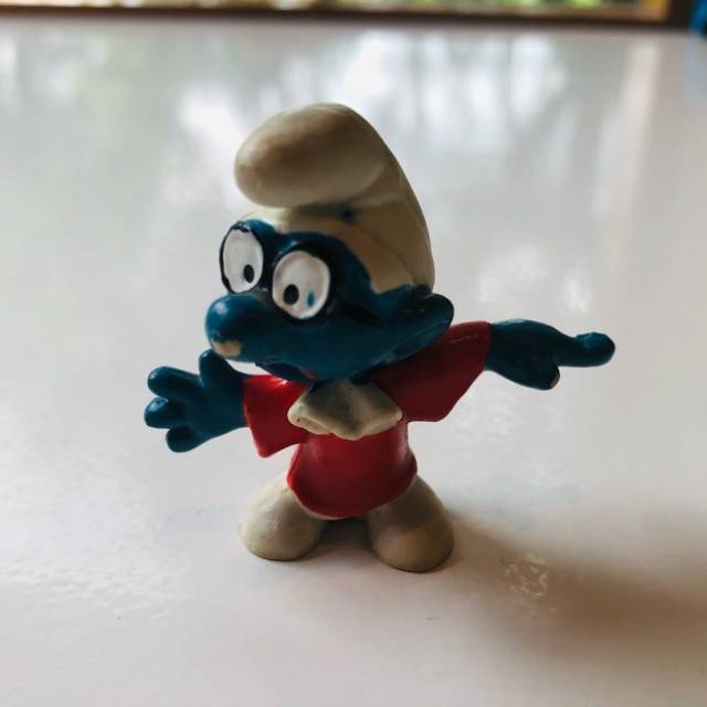 Teacher Smurf SCHLEIGH 1980 Hong Kong