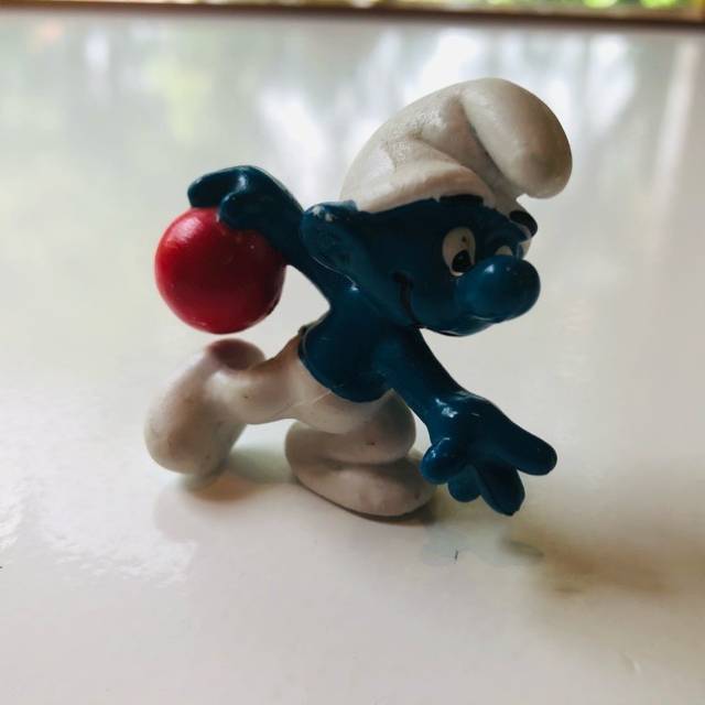 Bowler Smurf SCHLEICH 1979 Hong Kong