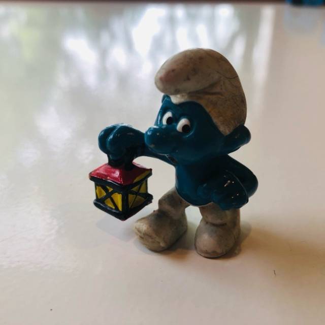 Watchman Smurf SCHLEICH 1977 Hong Kong
