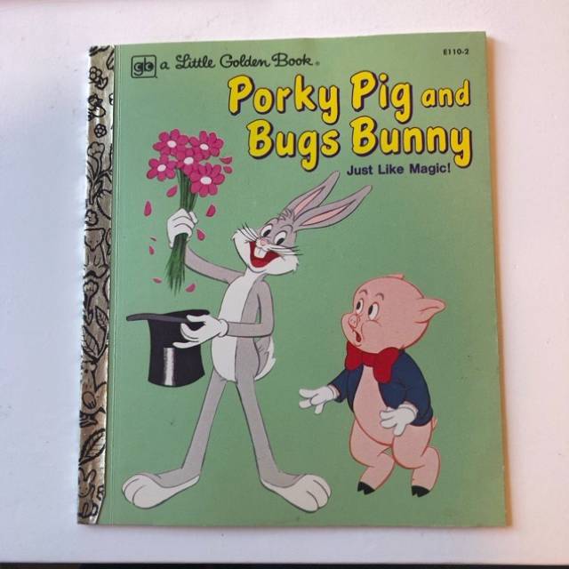 Golden Book Porky Pig and Bugs Bunny just li...