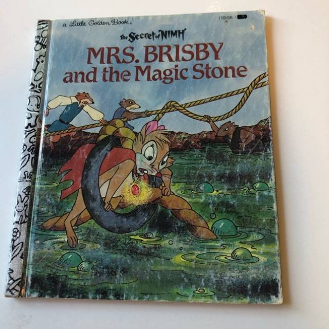 Golden Book MRS.BRISBY and the Magic Stone