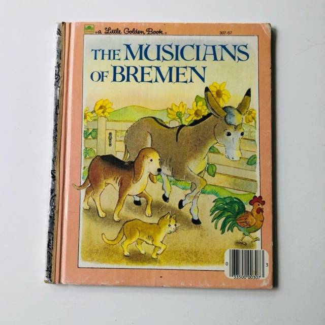 Golden Book The Musicians of Bremen
