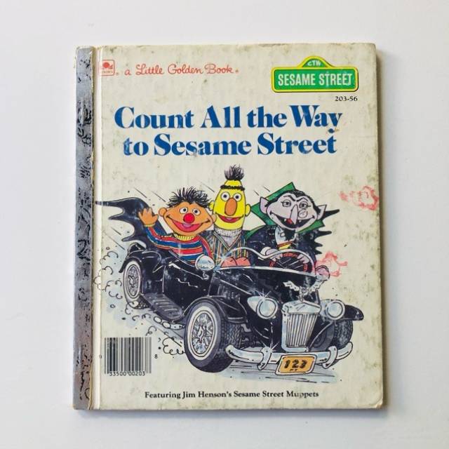 Golden Book Count All the Way to Sesame Street