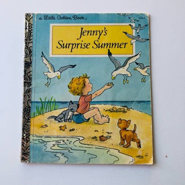 Golden Book Jenny’s Surprise Summer