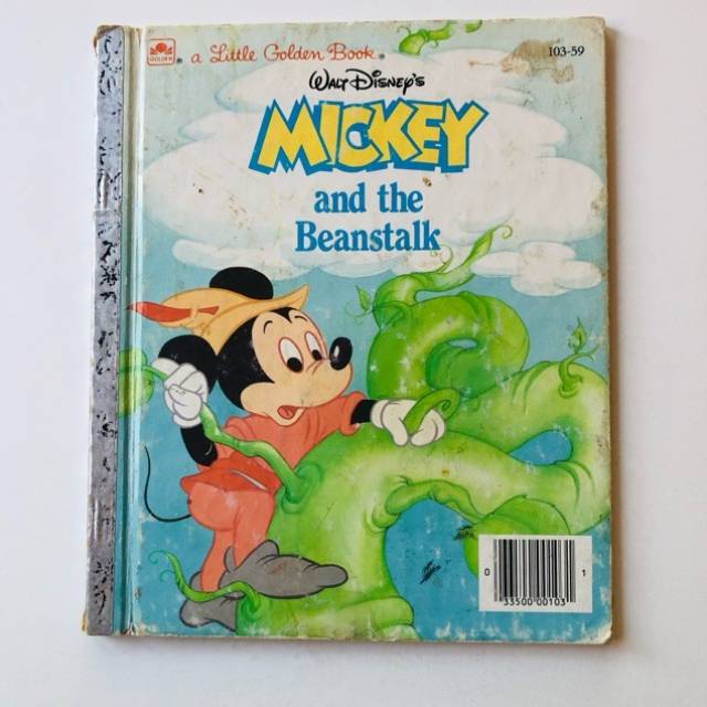 Golden Book Mickey and the Beanstalk