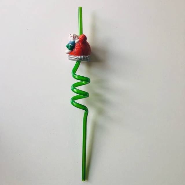 KFC Twisty Straw Basket Ball Green