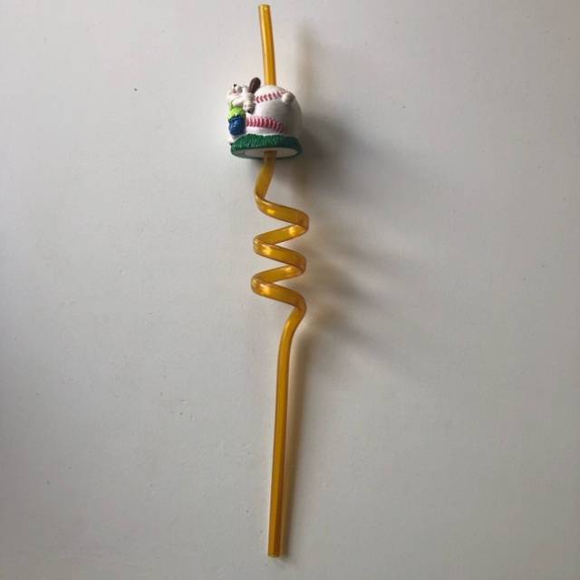KFC Twisty Straw Baseball Yellow 1990’s