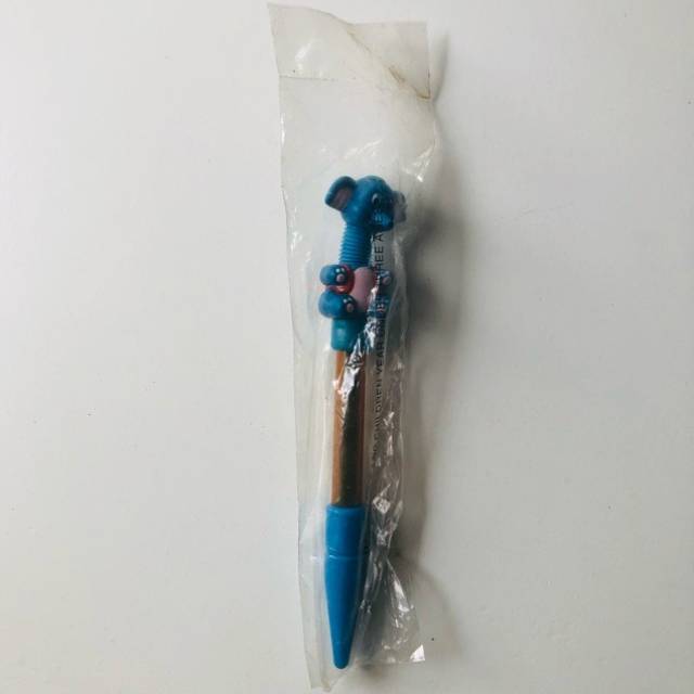 KFC Bendy Elephant Pen Blue 1990’s