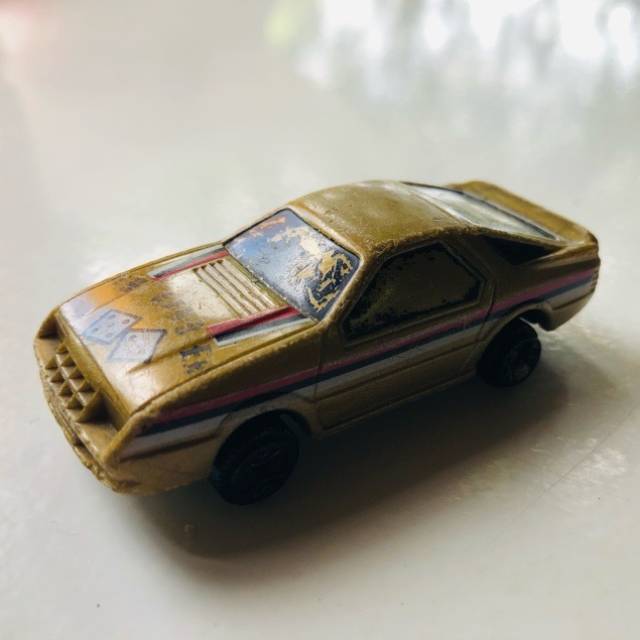 TONKA THE GAMBLER VINTAGE TAN DICE RACE CAR...