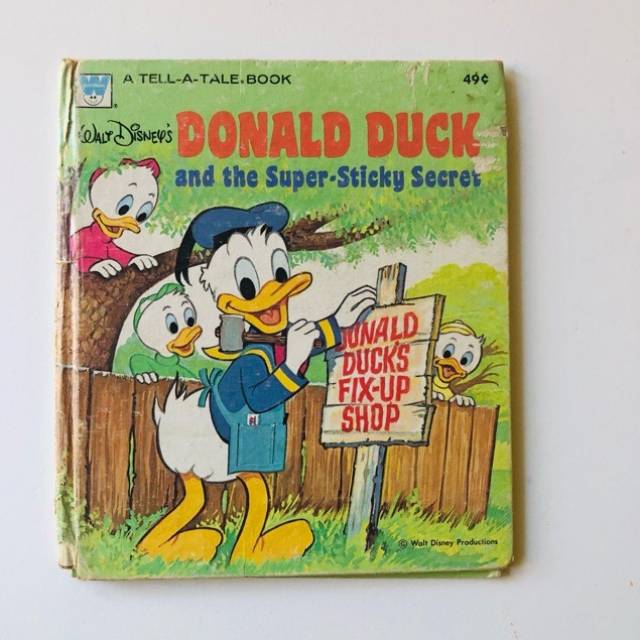 Walt Disney Donald Duck and the Super Sticky...