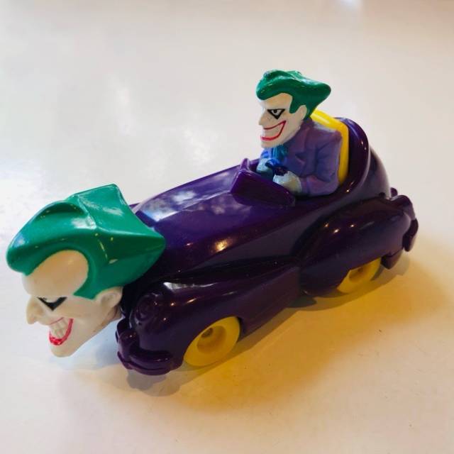 McDonalds 1993 Batman The JOKER Car Jokermob...