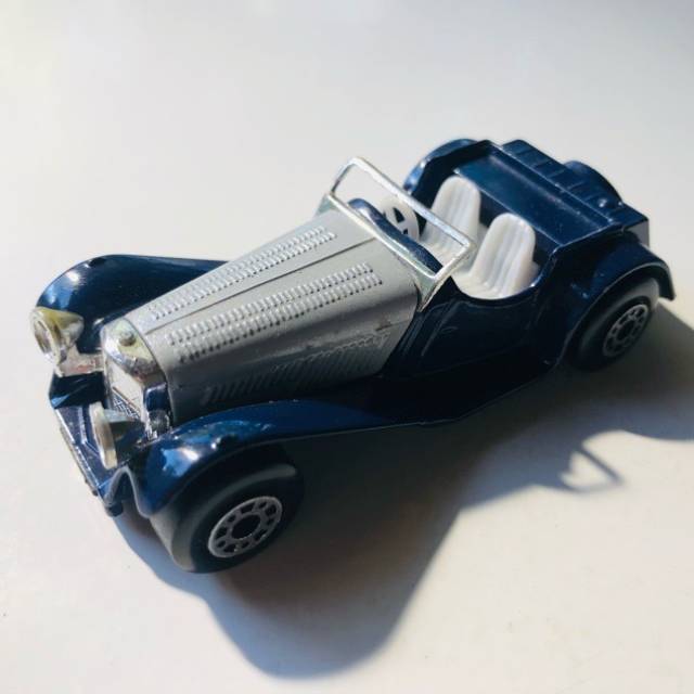 MB SS 100 Jaguar Blue Silver 1982