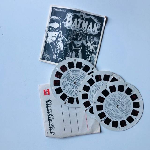 Batman The Purr-fect Crime View-Master 3x Re...