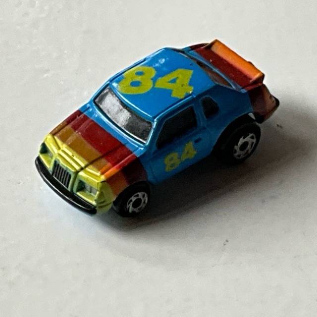 Micro Machine Blue Stock Car (84) 1986