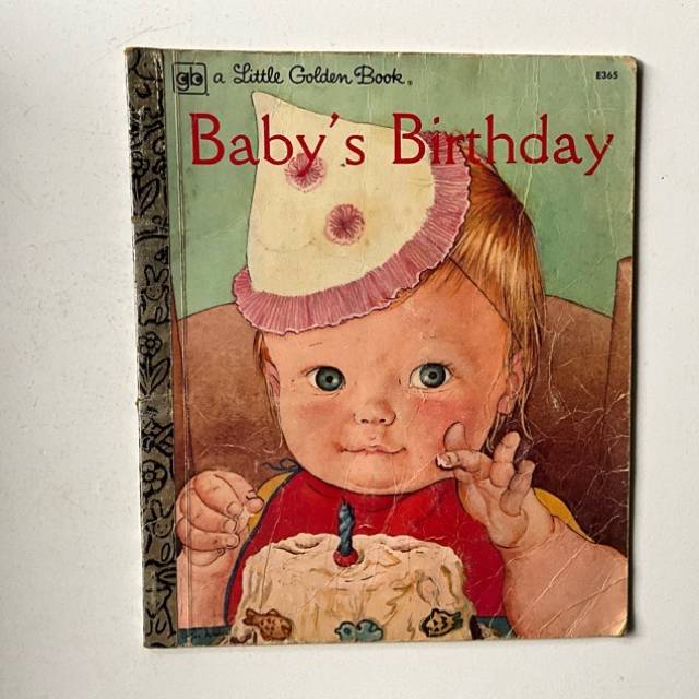 Golden Book - Baby’s Birthday E365 1972