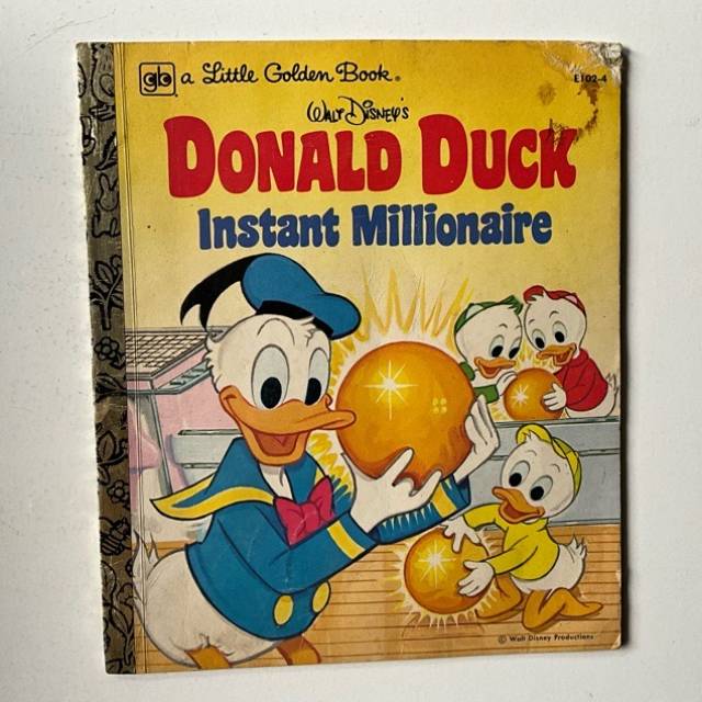 Golden Book - Walt Disney’s Donald Duck In...