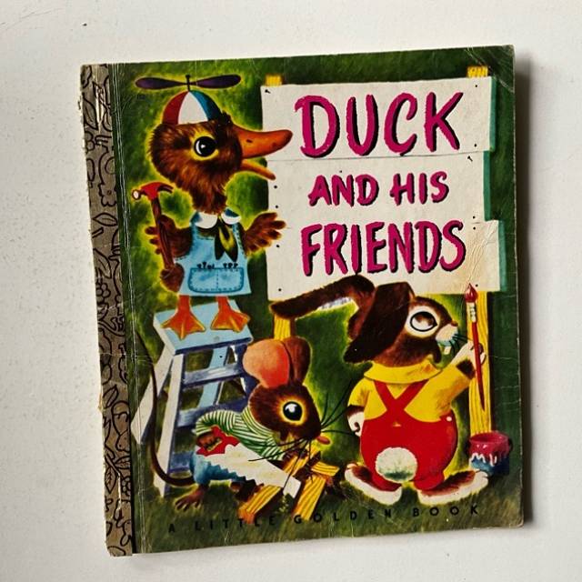 Golden Book - Duck and his Friends 1978