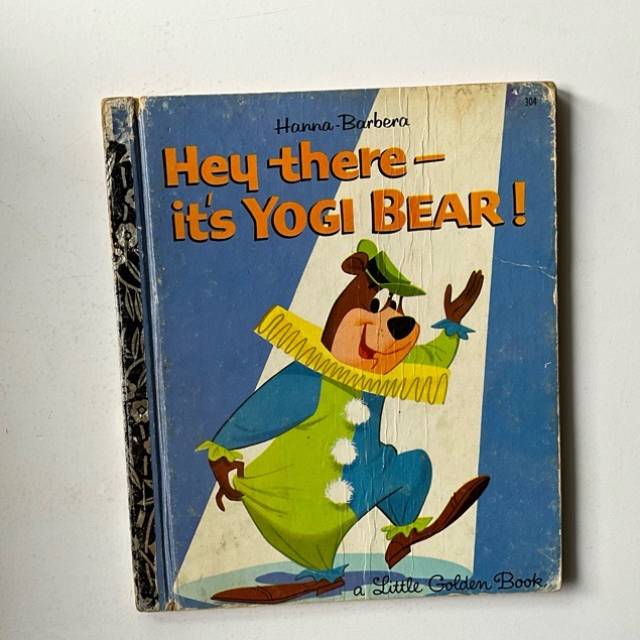 Golden Book - Hey there - It’s Yogi Bear!...