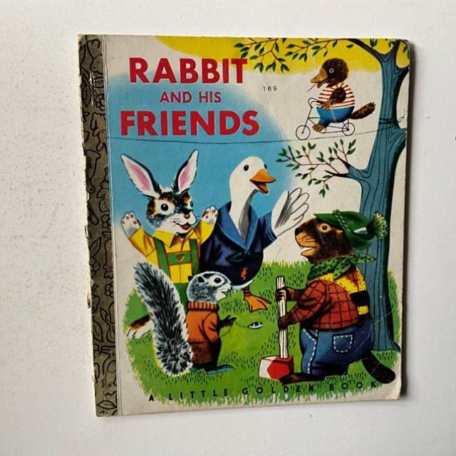 Golden Book - Rabbit and his Friends 169 1978