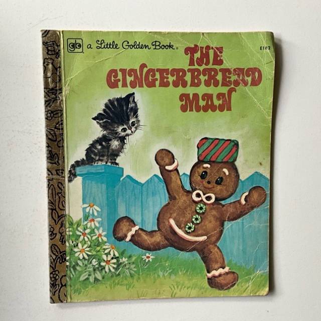 Golden Book - The Gingerbread Man E182 1978