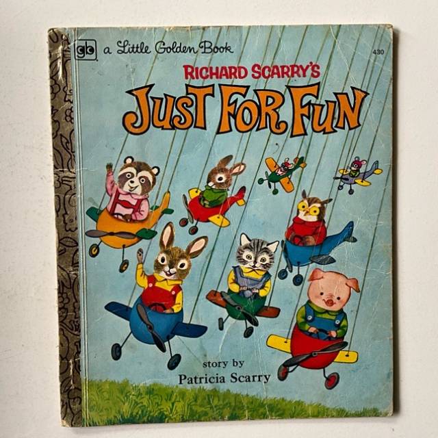Golden Book - Richard Scarry’s JUST FOR FU...