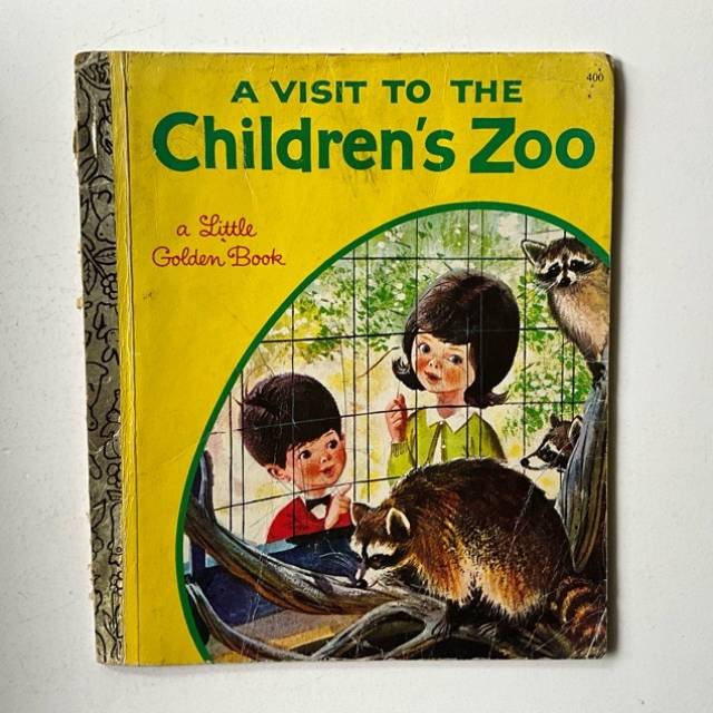 Golden Book - A VISIT TO THE Children’s Zo...