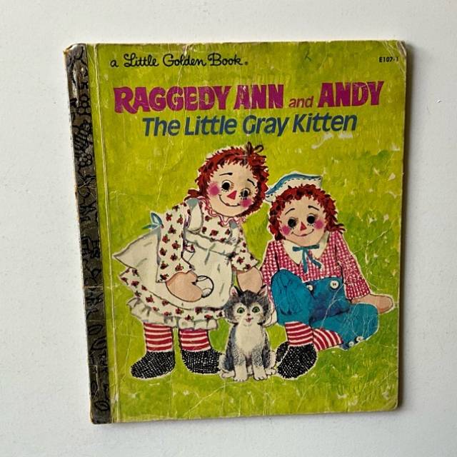 Golden Book - RAGGY ANN and ANDY The Little...