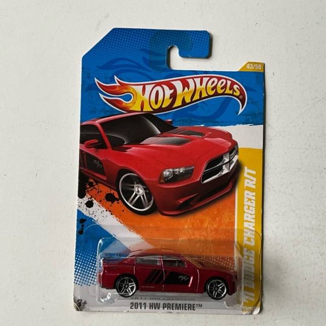 HW 71 Dodge Charger RT Red 2011 HW Premiere...