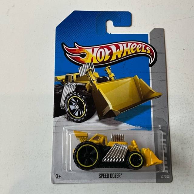 HW Speed Dozer Yellow HW CITY No 43