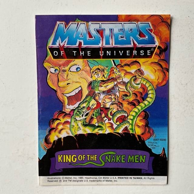 Masters of the Universe (MOTU) Mini Comic -...