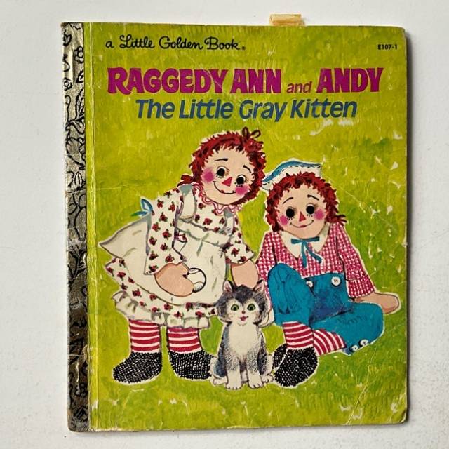 Golden Book - RAGGEDY ANN and ANDY The Littl...