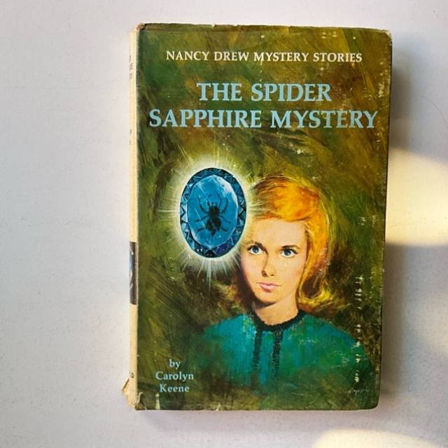 NANCY DREW MYSTERY STORIES - THE SPIDER SAPP...