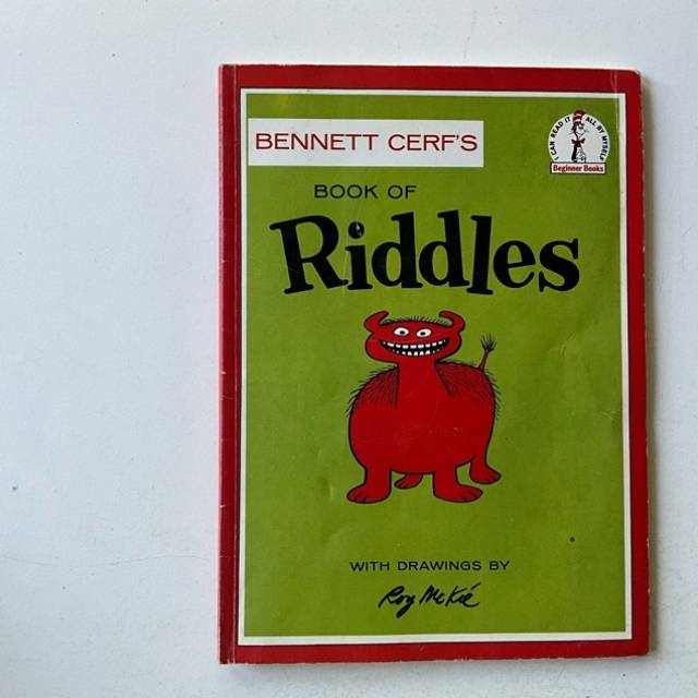 BENNETT CERF’s BOOK OF Riddles - Dr.Seuss...