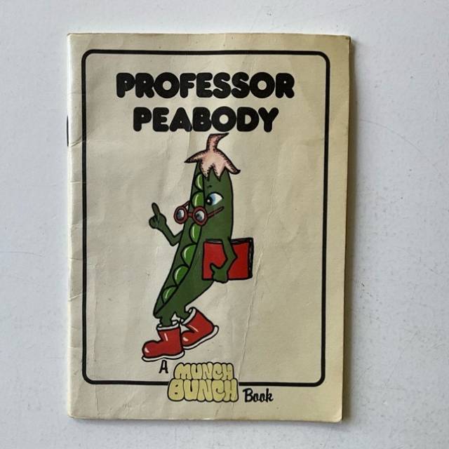 A MUNCH BUNCH BOOK - PROFESSOR PEA BODY 1980