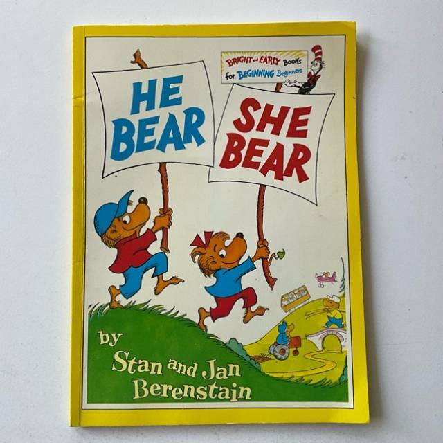 HE BEAR - SHE BEAR Dr.Seuss 1975