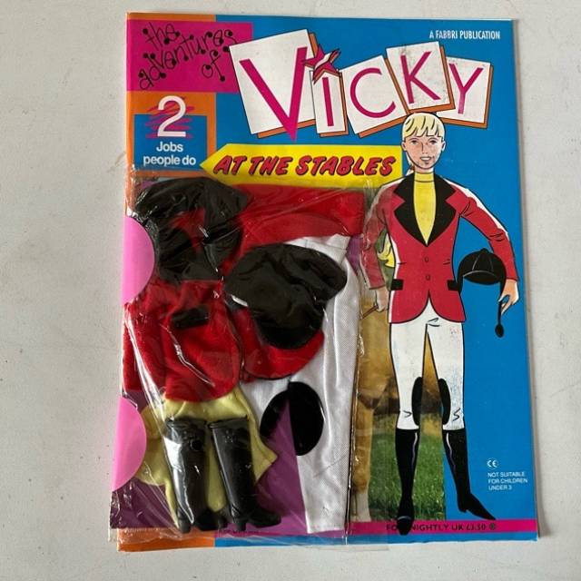 The Adventures Of Vicky AT THE STABLES Issue...
