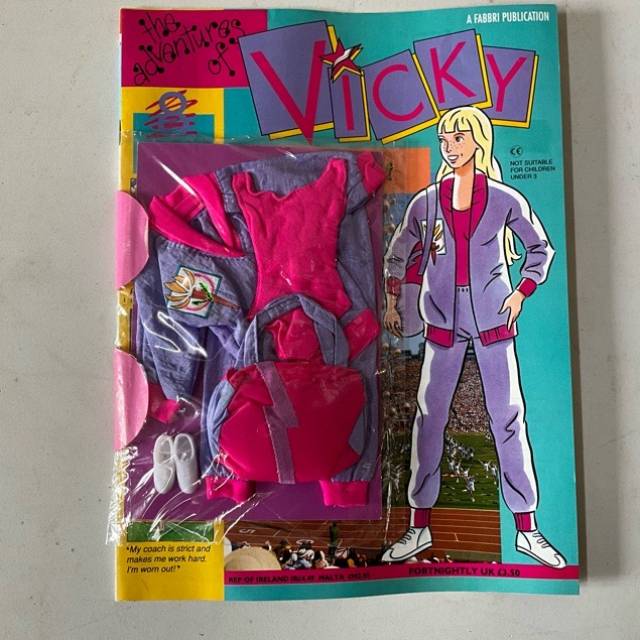 The Adventures Of Vicky is a gymnast Issue n...