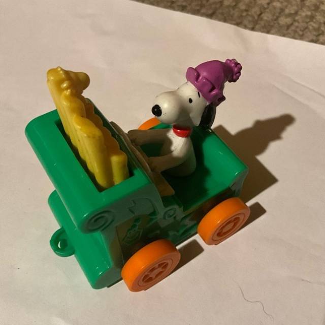 1972 Small Toy Snoopy Woodstock Happy Birthd...