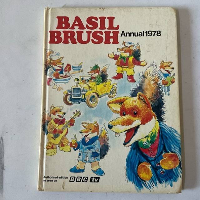 BASIL BRUSH Annual 1978 BBC tv