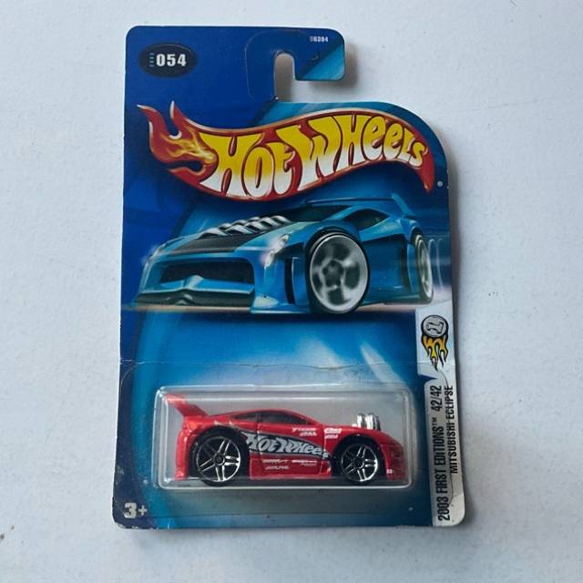 HW MITSUBISHI ECLIPSE RED 2003 FIRST EDITION...