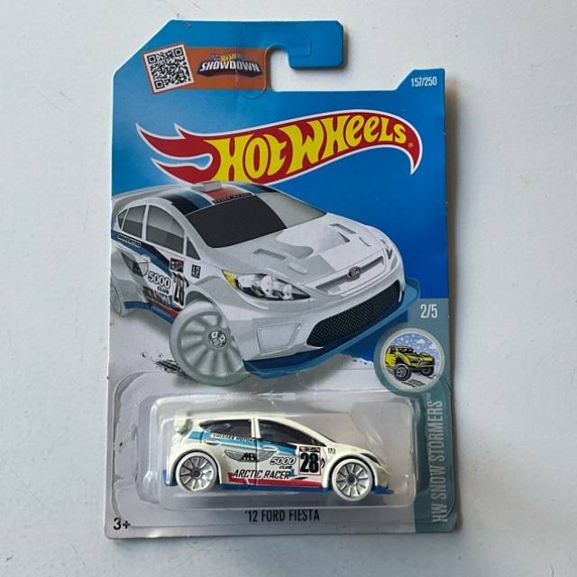 HW ‘12 FORD FIESTA White HW SNOW STORMERS...